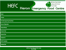 Tablet Screenshot of hefc.ca